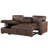 TERRITORY COFFEE REVERSIBLE PULL OUT SOFA BED