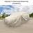 Elastic Automobile Cover By Covered Living-63510325