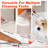 Single Handle Floor Mounted Freestanding Tub Filler with Brass Two-Function Handshower and Diverter-107665801