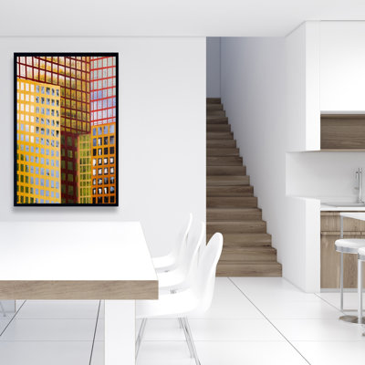 Skyscrapers Print On Canvas