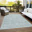 Tapis turquoise intérieur / extérieur lavable à la machine-867212051