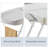 Glyndon 57.6'' Adjustable Folding Table