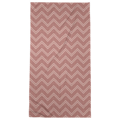 Serviette de plage à chevrons à la main classic Stephenie