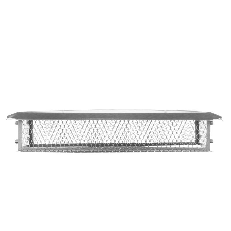 Chimney Cap, 8" H x 34" W x 14" D, Stainless Steel