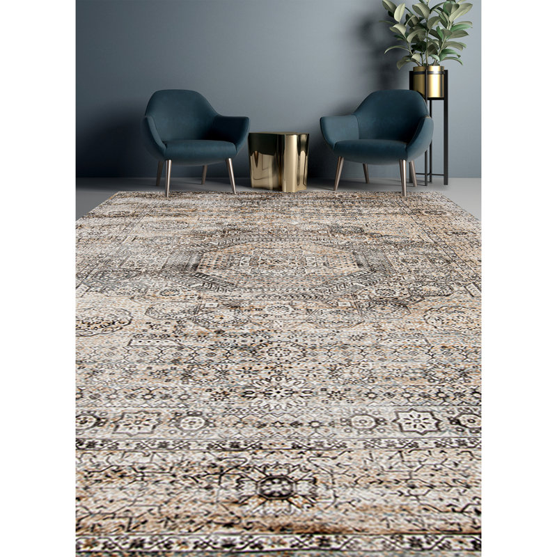 Riviera Oriental Area Rug, Rectangle 6' x 9'