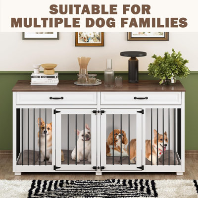 Pet Crate with 2 Doors
