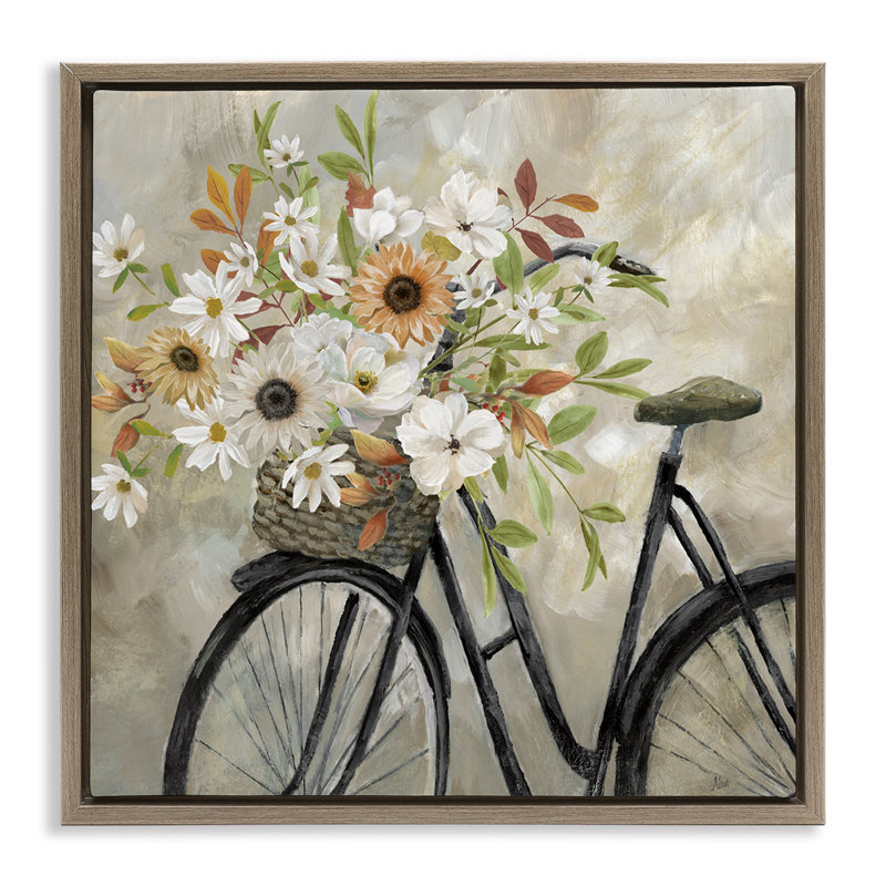 Art mural sur toile flottante encadrée par Country Country, Cadre flottant orme Montalcino, H 25 po x l 25 po