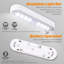 3 Pack 7 Motion Sensor Lights Indoor Battery Operated, Stick On LED Light For Closet, Stairs, Under Cabinet