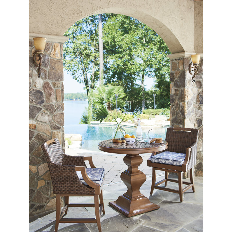 Harbor Isle Swivel Bar Stool, Counter Stool (24.25" Seat Height)
