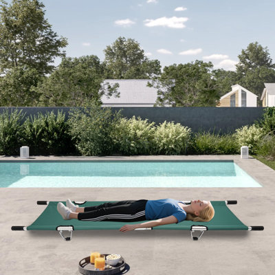 Civière pliable supportant une charge de 159 kg (350 lb), civière médicale en alliage d'aluminium pour le transport des patients, avec sangles de sécurité pour les premiers secours.