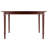 Gailann Caity Rectangle Dining Table, Walnut