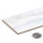 Splendor 3-in. x 10-in. Subway Stone Look Glossy Porcelain Wall Tile-93067494