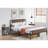 Alameen 22" Tall Nightstand, End Side Tables with Storage Drawer and Open Wood Shelf for Bedroom-2103405306