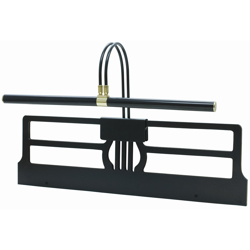 Lampe piano 8 po Milagros, Noir et laiton