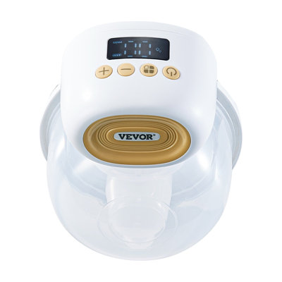 Breast Pump, Wearable Electric Breast Pumps Hands Free, 4 Mode & 12 Levels, 300mmHg Strong Suction, Ultra-Quiet Rechargeable Portable Breastfeeding Pump with LED Display, 24mm Insert/28mm Flange
