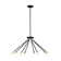 Anika 8 - Light Dimmable Sputnik Modern Linear Chandelier