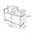 45.3in Multi-functional Shoe Change Stool