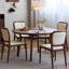 Exquisite solid wood craft dining table-110457786