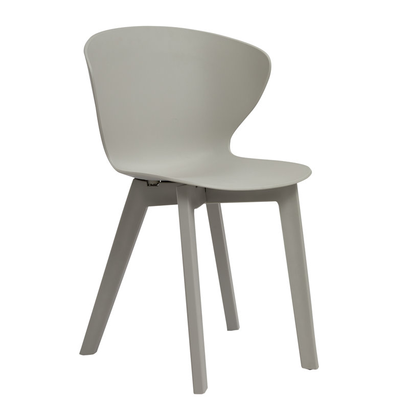 Chaise d'appoint Vitya, Gris clair