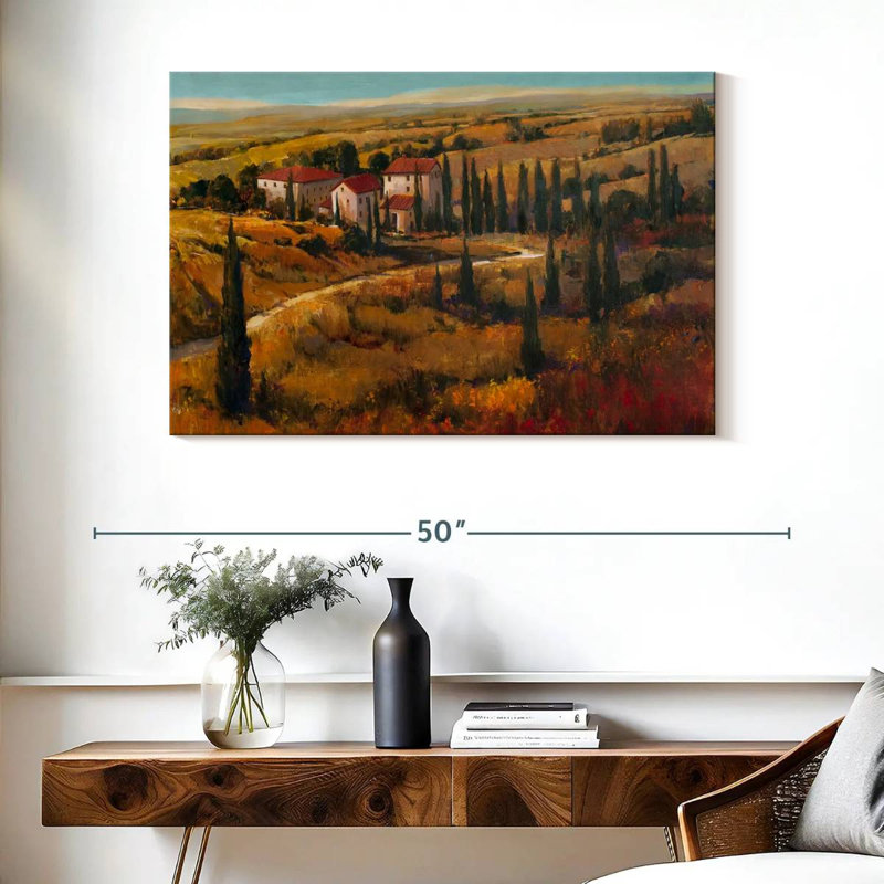 Alvord Nostalgic Tuscany II, 26" H x 39" W