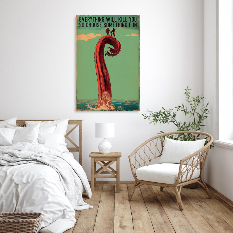 Alors, choisissez quelque chose d'amusant sur toile, H 36 po x l 24 po x P 1,25 po