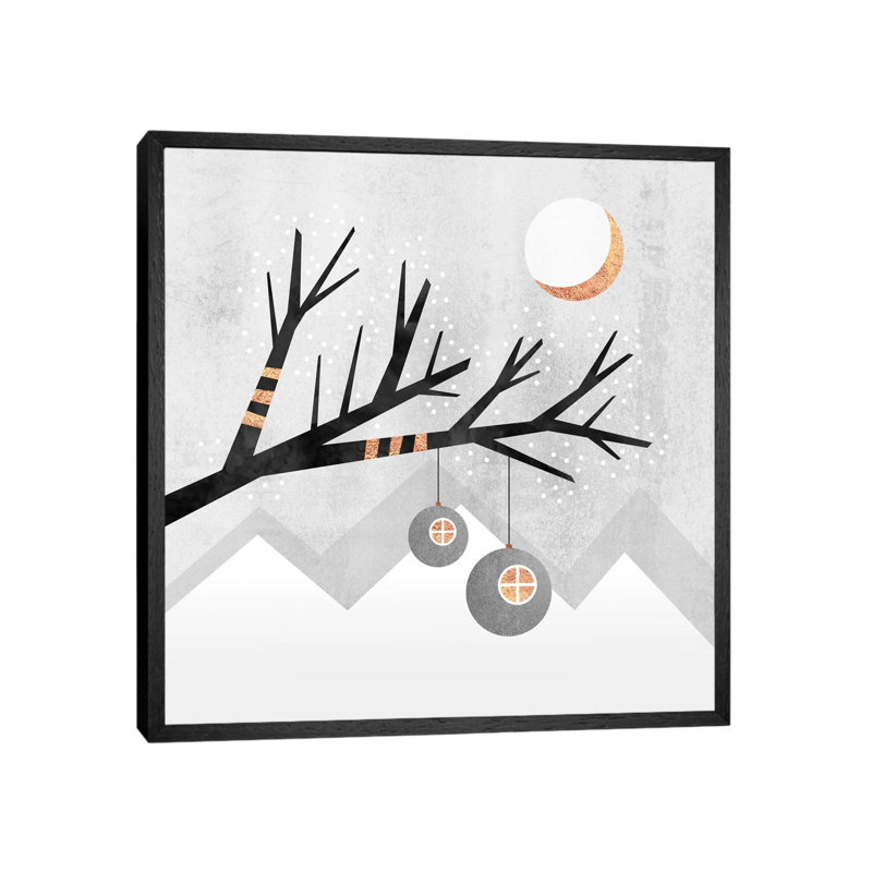 Elisabeth Fredriksson - Print on Canvas, 93.98 cm H x 93.98 cm W, Black Framed