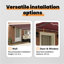 VidaXL Polyester Cover Retractable Patio Awning-126173619-126173634