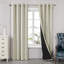 Paire de rideaux doublés occultant 100% Bursaite-948675504-948675499
