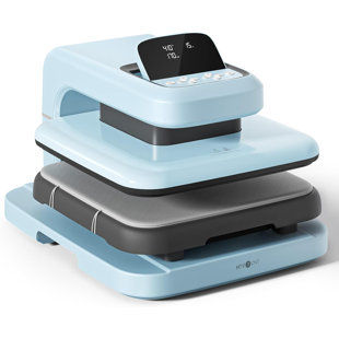Htvront Automatic Heat Press 2 - Heat Press Machine For T Shirts With Adjustable Pressure & Higher Heating Height, Heat Up Fast & Evenly Heat Press 15x15 For Sublimation, Puff Htv, Heat Transfer Project