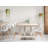 Elite 16x30" Rectangular Table Base, Bar Height