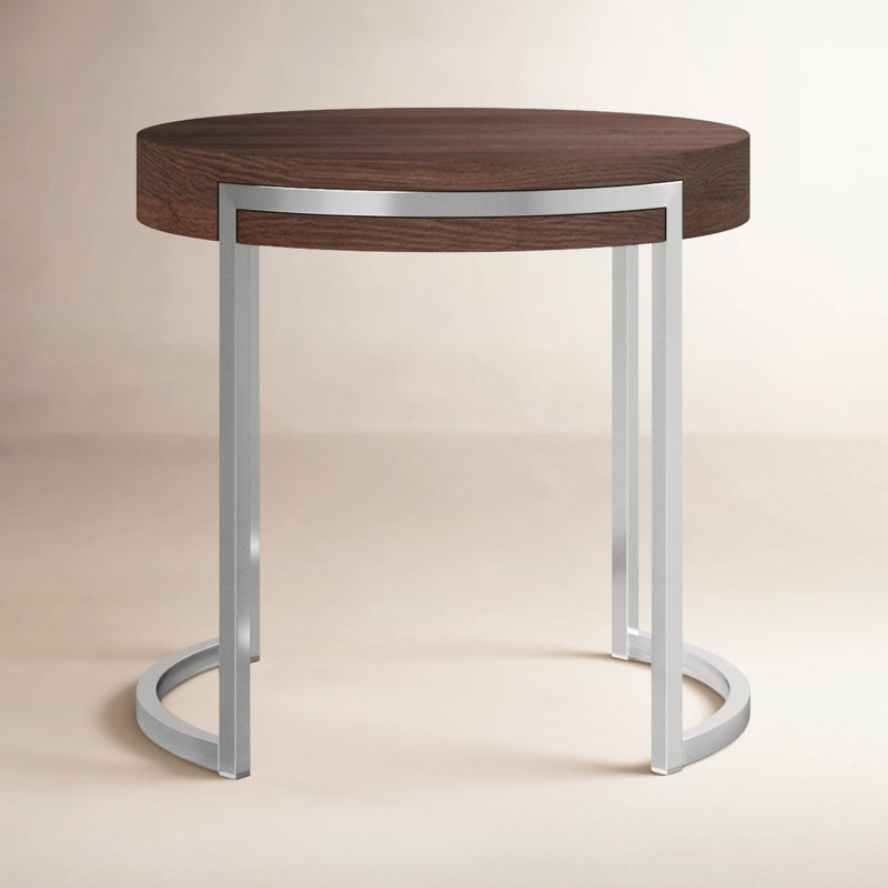 Chinmayi End Table, Walnut
