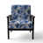 Cobalt Blue Ornamental Swirls Victorian Pattern selected