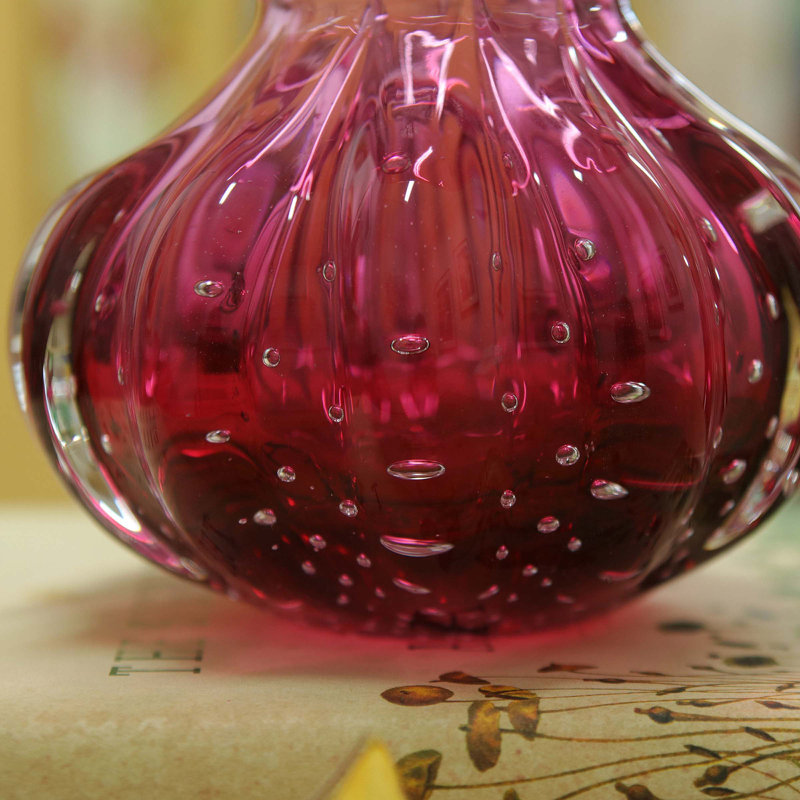 Leamontview Handmade Glass Table Vase