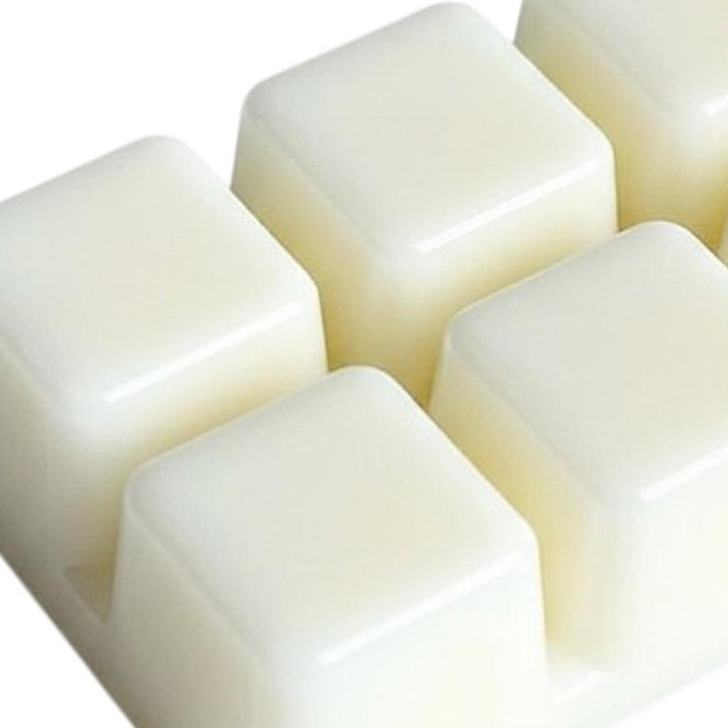 Ensemble de six cires de soja ivoire parfumées à la glace noire