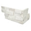 Carrelage mural de coin en pierre naturelle 6 po x 18 po Stonecrest