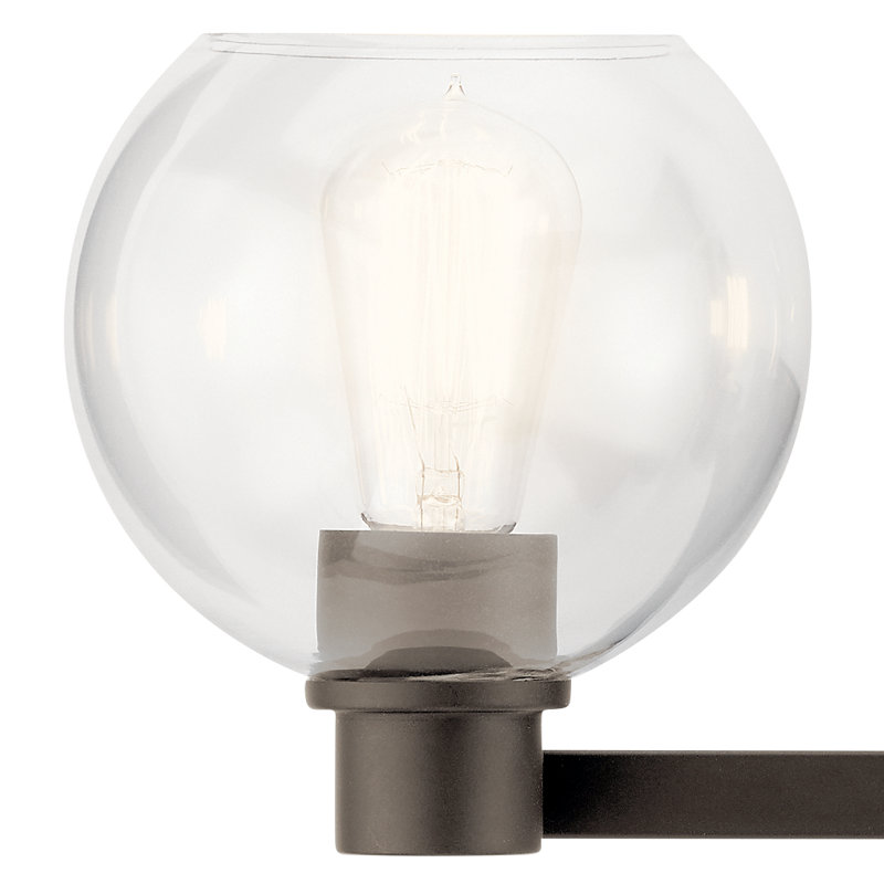 Hoover 3 - Light Dimmable Vanity Light, Olde Bronze