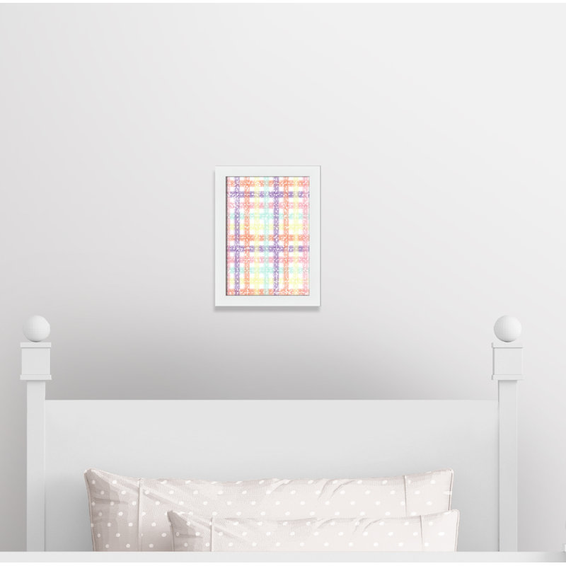 Adhésif décoratif à carreaux uniques, H 16 po x l 12 po x P 0,625 po, Encadré plat blanc