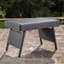 Table de collation en osier PE, table de bout en rotin pour le salon-586649588-598079028