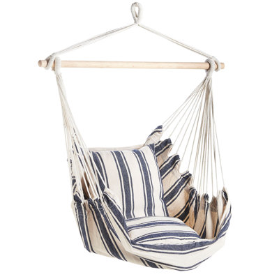 Striped Garden Hanging Swing Chair