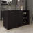 Kitchen Island, Three Open Shelves, Two Cabinets-2044908281-2044908277