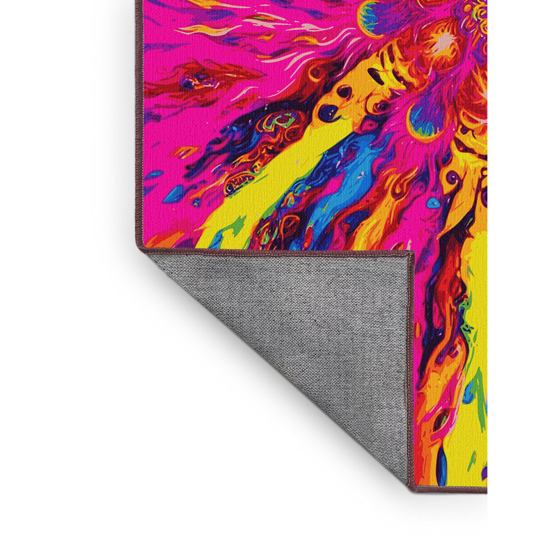 Trance Blaze Rug, Round 4'