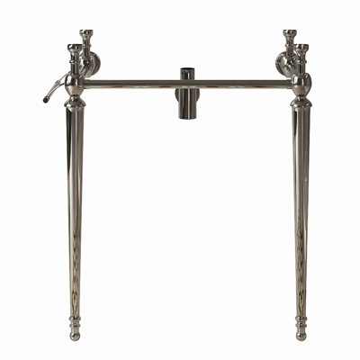 28" Freestanding Bathroom Console Iron Leg, NO Basin and Faucet