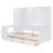 Wooden Daybed With Three Drawers, And All-In-One Cabinet, Desk And Shelves-115662290-115662291