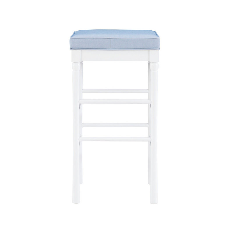 Towaoc Solid Wood Upholstered Bar Stool