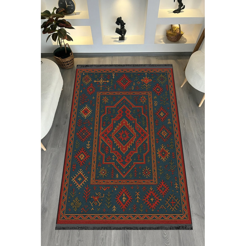 Tapis beige tissé Mosso, 2'6" x 4'11"