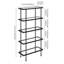 Inez 172.7cm H x 83.8cm W Steel Standard Bookcase-1561633383