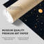 Astronomie et espace, étoiles V, impression d'art moderne sans cadre-21526747