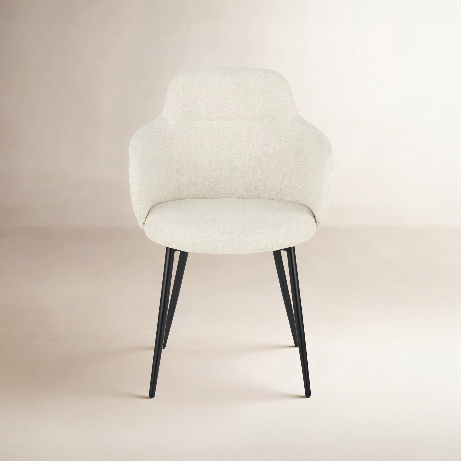 Shofner Dining Armchair, Cream 