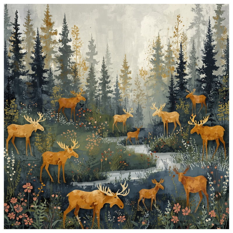 Rideaux de fenêtre Moose, 50" x 92" - 1 Panel, Sheer