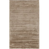 Joshva Hand Knotted Taupe Area Rug